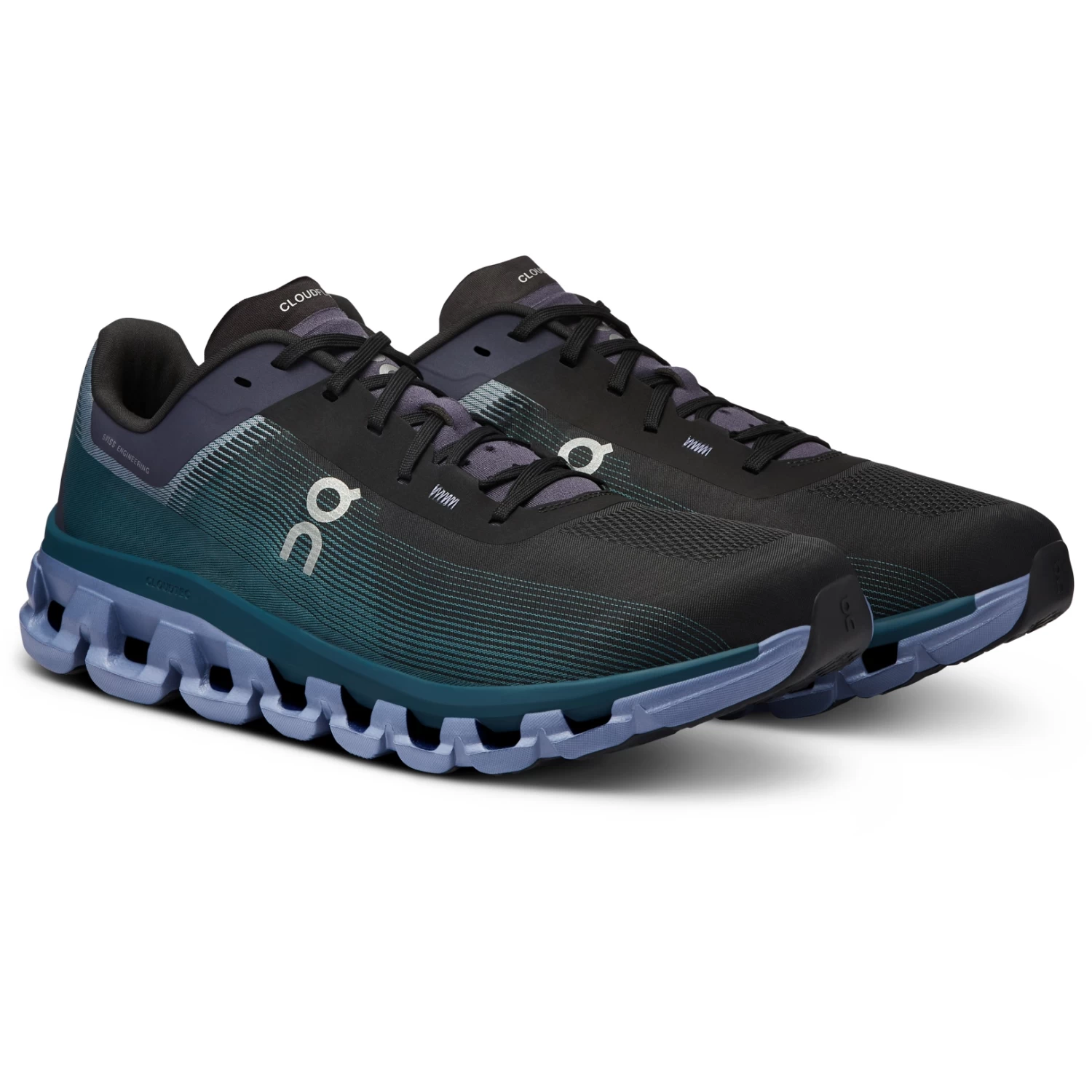 On Running On Cloudflow 4 Heren Hardloopschoenen - Black & Storm 1 On Running On Cloudflow 4 Heren Hardloopschoenen - Black & Storm