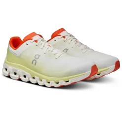 On Running On Cloudflow 4 Heren Hardloopschoenen - White & Hay