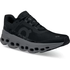 On Running On Cloudmonster Dames Hardloopschoenen - Black & Magnet -On Running on cloudmonster women running shoe black magnet 6 1192185