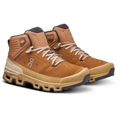 On Running On Cloudrock 2 Waterproof Wandelboots - Almond & Dune