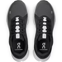 On Running On Cloudrunner Wide Running Shoes - Eclipse & Frost -On Running on cloudrunner running shoe eclipse frost 2 1149215 1