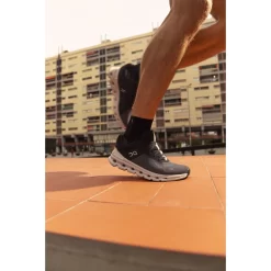 On Running On Cloudrunner Wide Running Shoes - Eclipse & Frost -On Running on cloudrunner shoes eclipse frost 2 1242070 1