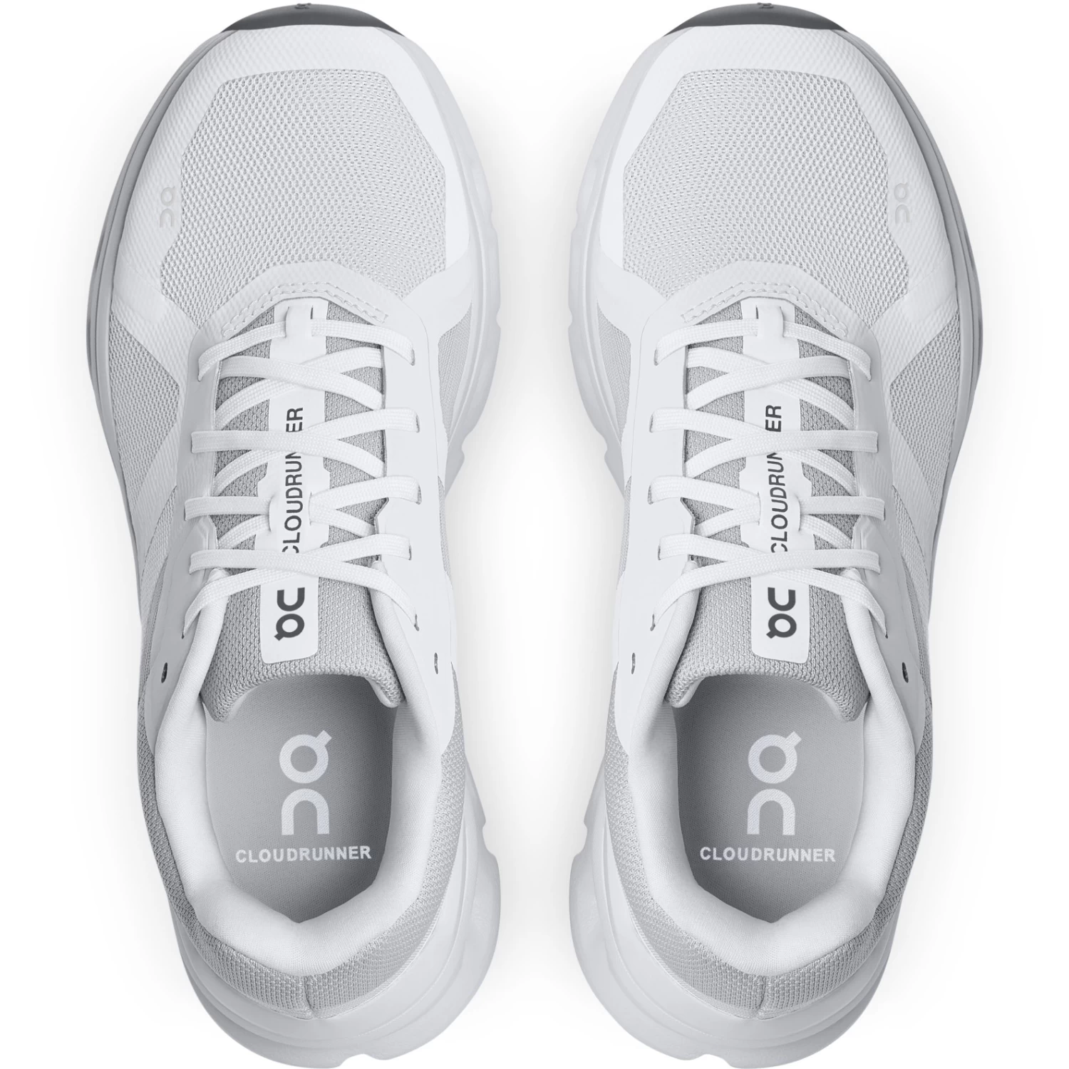 On Running On Cloudrunner Dames Hardloopschoenen - White & Frost 3 On Running On Cloudrunner Dames Hardloopschoenen - White & Frost - Afbeelding 3