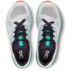 On Running On Cloudstratus Running Shoe - Undyed-White & Creek -On Running on cloudstratus running shoe undyed white creek 6 1456050