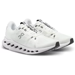 On Running On Cloudsurfer Dames Hardloopschoenen - White & Frost