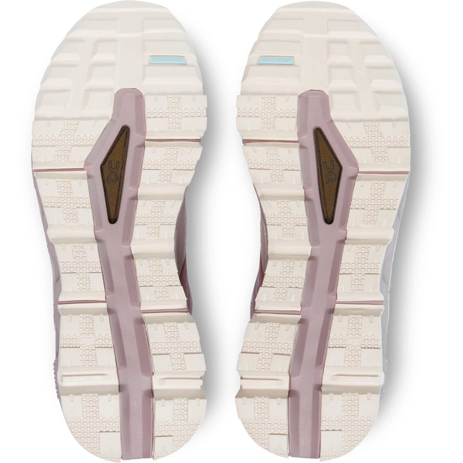 On Running On Cloudtrax Women Hiking Shoe - Rose & Ivory 4 On Running On Cloudtrax Women Hiking Shoe - Rose & Ivory - Afbeelding 4