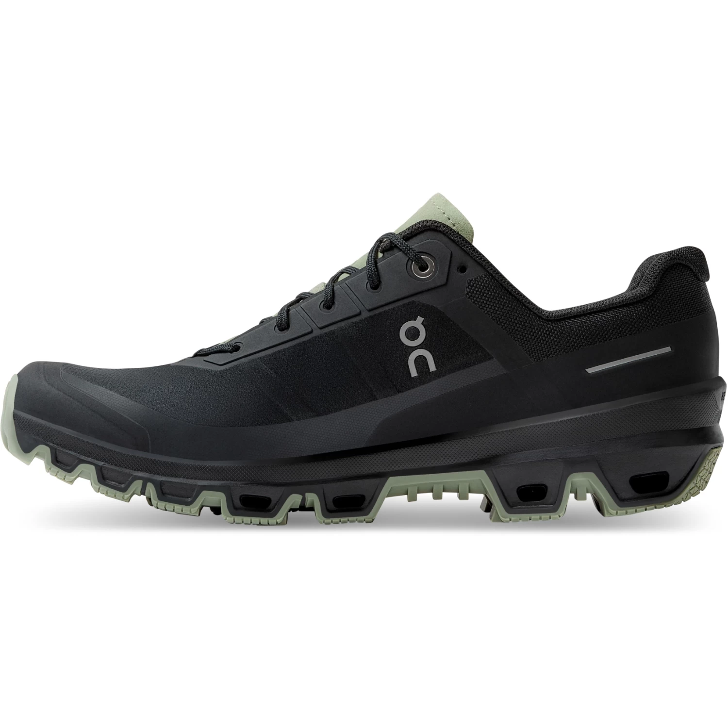 On Running On Cloudventure Trail Hardloopschoenen - Black & Reseda 2 On Running On Cloudventure Trail Hardloopschoenen - Black & Reseda - Afbeelding 2