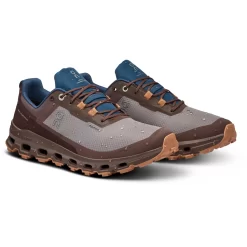 On Running On Cloudvista Waterproof Dames Trail Hardloopschoenen - Zinc & Grape