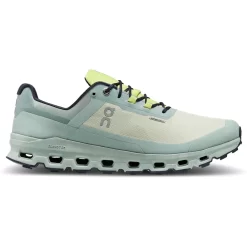 On Running On Cloudvista Waterproof Trail Hardloopschoenen - Chalk & Moss -On Running on cloudvista waterproof trailrunning shoe chalk moss 6 1460420