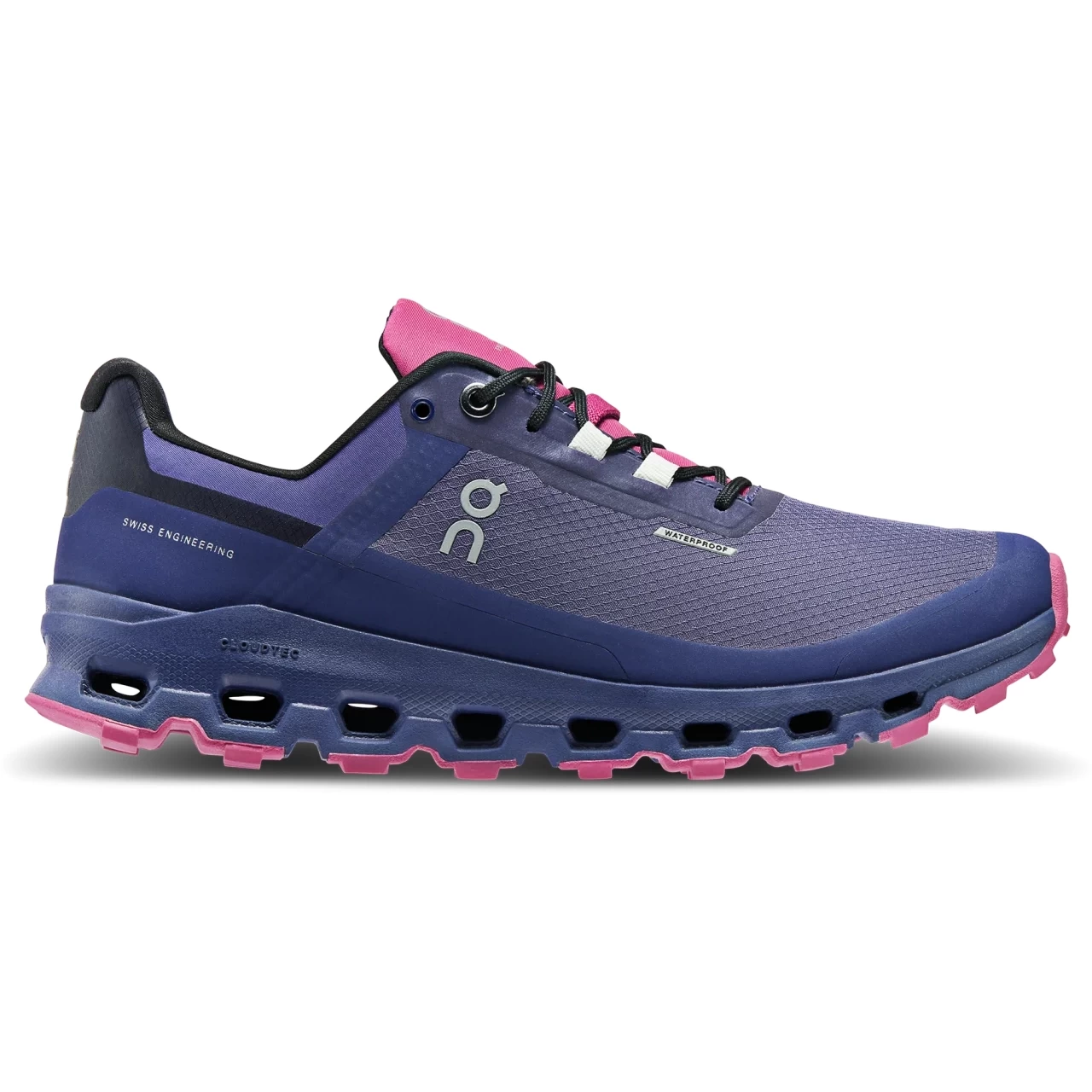 On Running On Cloudvista Waterproof Dames Trail Hardloopschoenen - Flint & Acai 2 On Running On Cloudvista Waterproof Dames Trail Hardloopschoenen - Flint & Acai - Afbeelding 2